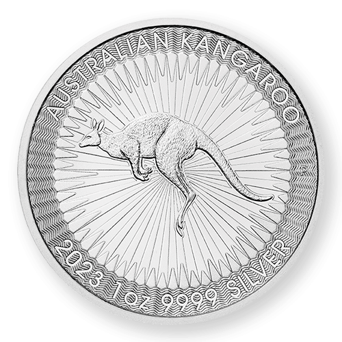 1oz Silver Kangaroo Perth Mint Coin 2023