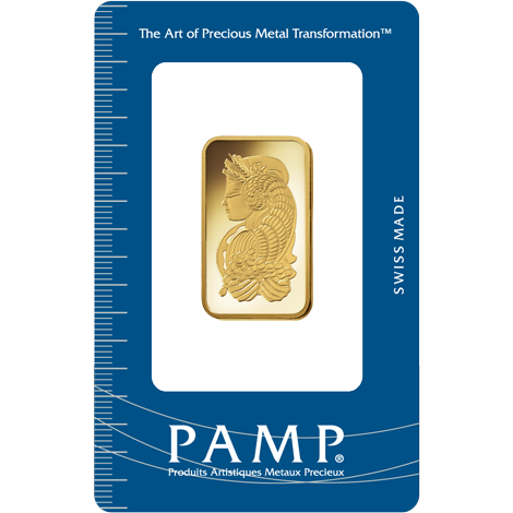 20 gram PAMP Minted Gold Bar