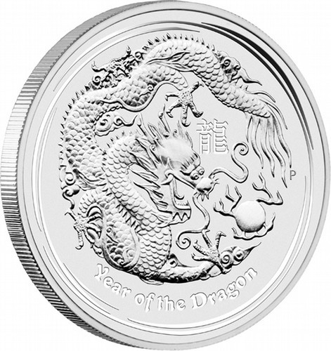 1kg Lunar Dragon Silver Coin