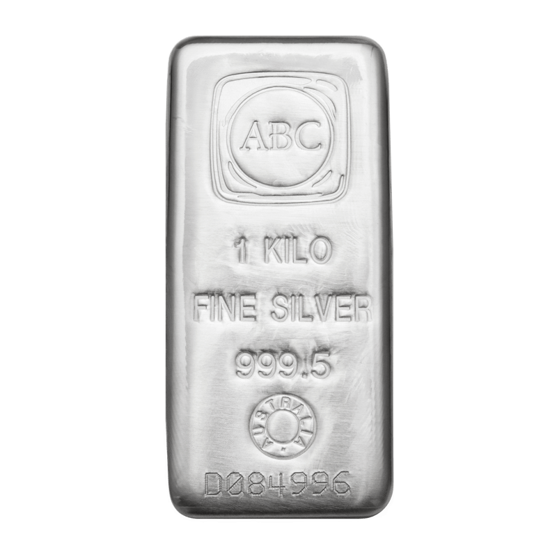 ABC 1kg silver bar