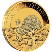 1oz Perth Mint Gold Emu Bullion Coin 2023