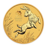 1oz Lunar Rabbit 2023 Gold Coin