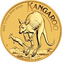 1/10oz 2022 Gold Kangaroo Perth Mint Coin