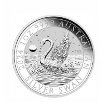 1 oz 2024 Swan Silver Coin by Perth Mint
