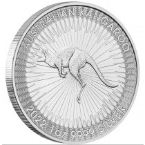 1oz Silver Kangaroo Perth Mint Coin 2022