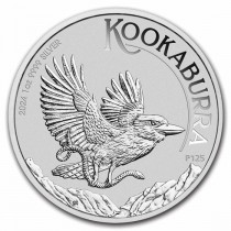 1oz Silver Kookaburra 2024 Perth Mint Coin