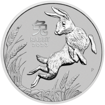 Platinum Lunar Rabbit Coin 1oz by Perth Mint