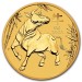 1oz lunar ox gold coins