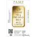 100g PAMP gold bar