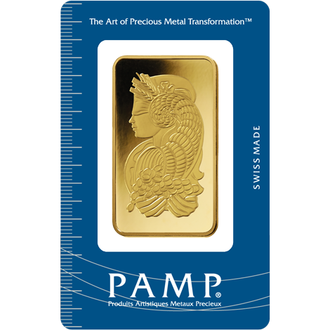 50 Gram PAMP Gold Bar