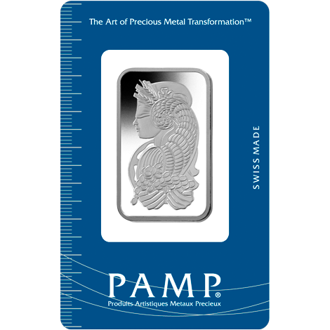 1oz Pamp Platinum Bar