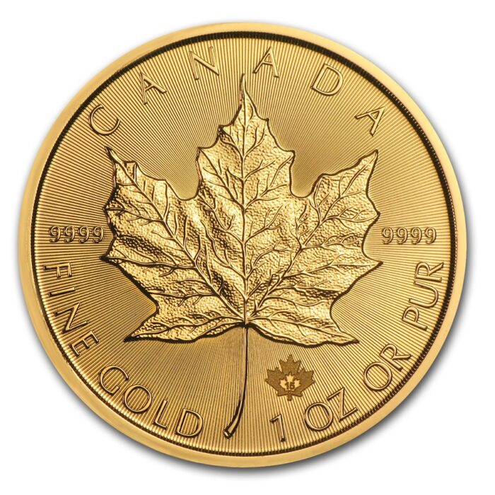 1 oz 2025 Gold Canadian Maple Leaf Coin