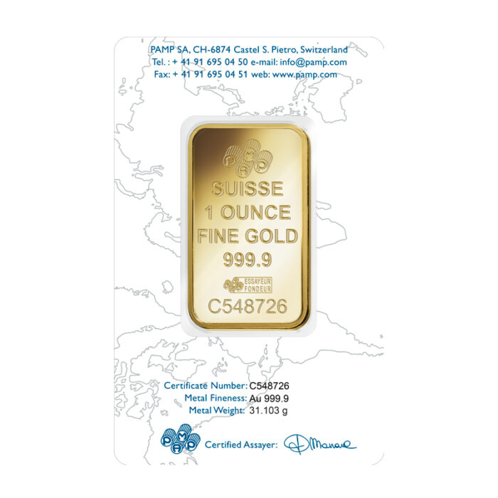 Lakshmit 24kt pure gold bar