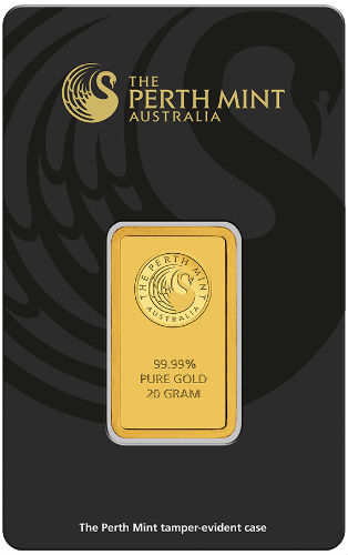 20 Gram Perth Mint Gold Bar
