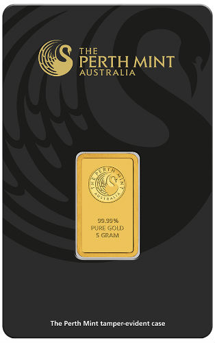 5 gram Perth Mint Gold Bar