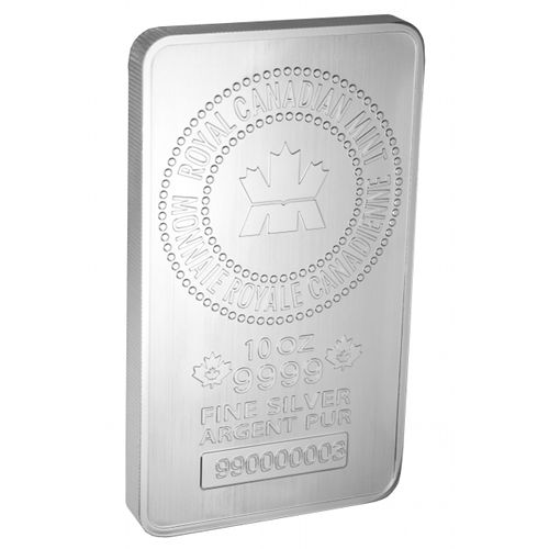 10 oz Canadian Mint Silver Bar