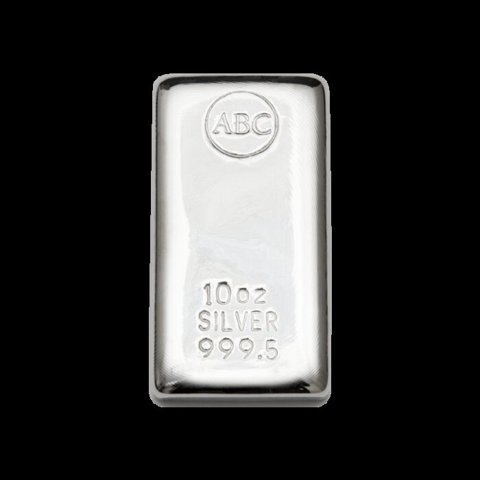 10oz ABC Bullion Silver Bar