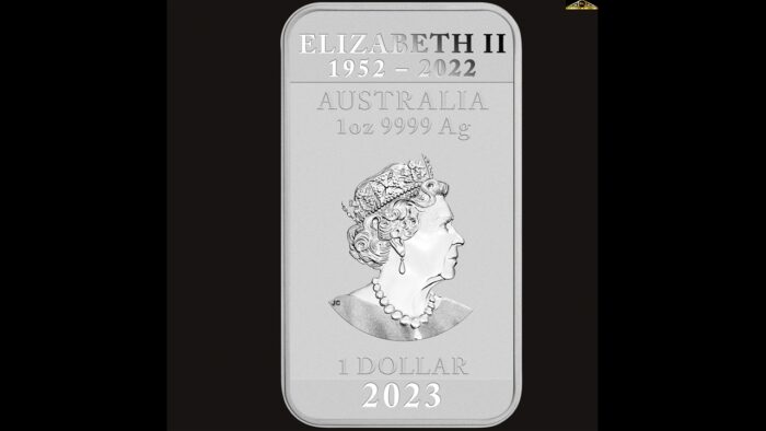 2023 1oz Silver Dragon Bar Coin - Perth Mint - Image 3