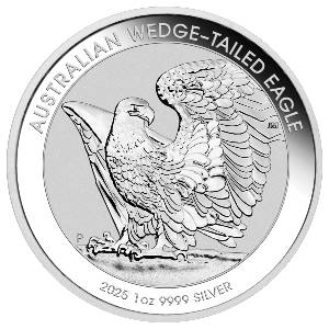 1oz Silver Wedged Tailed Coin 2025